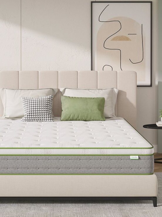 Comfortable high mattress for a bed in the bedroom