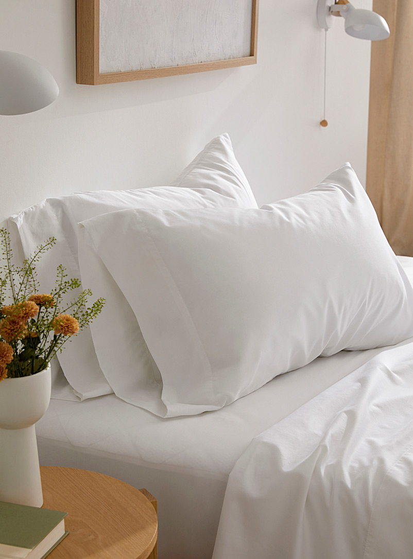 Egyptian cotton and bamboo pillows