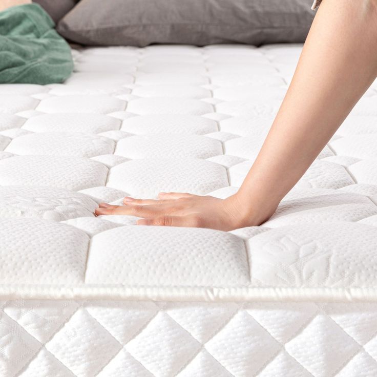 white comfortable mattress for the bedroom