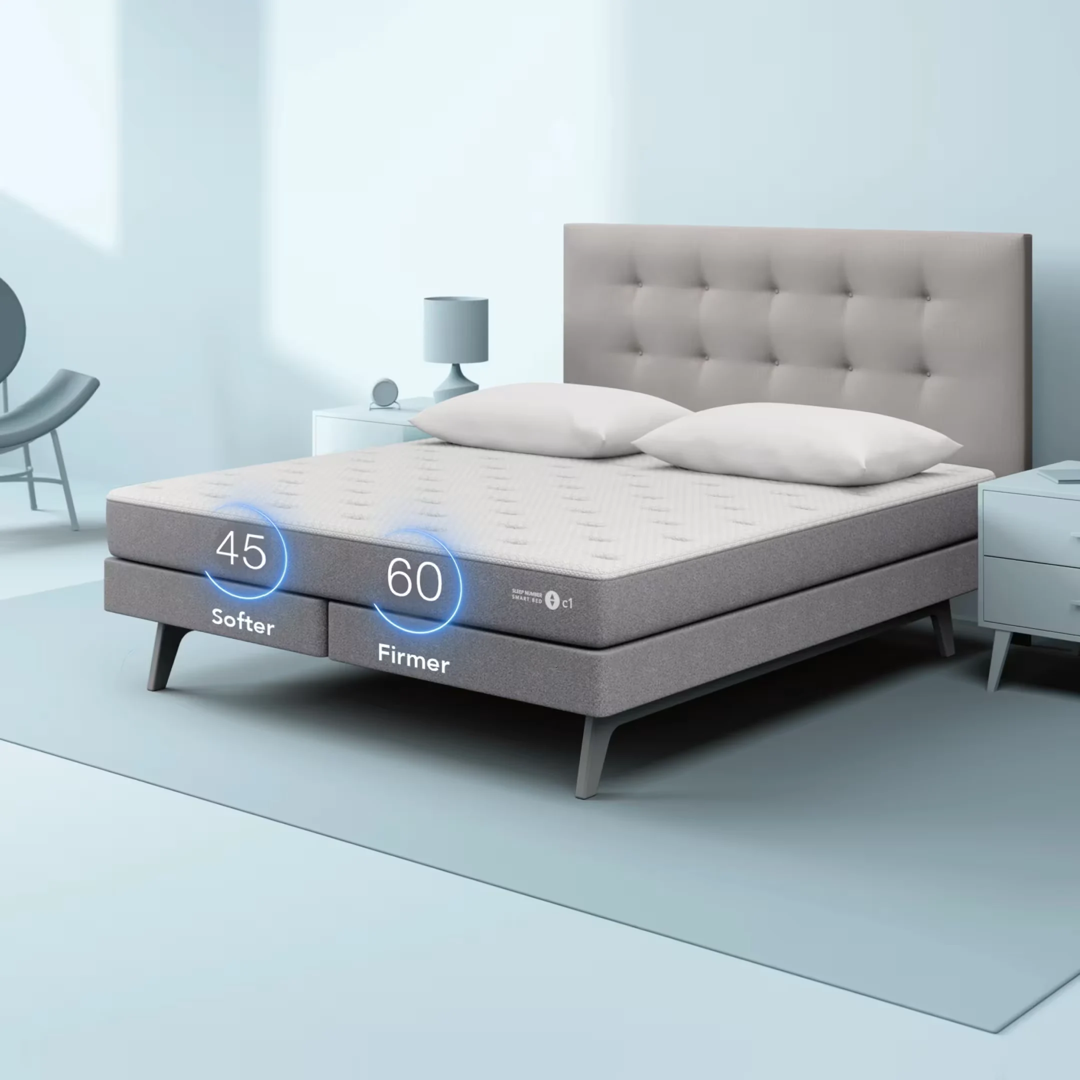 Temperature regulation mattresses for Couples